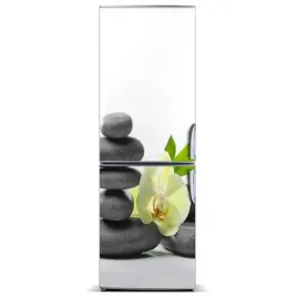 naklejka-magnes-orchidea-i-kamienie-60x180