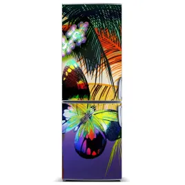 naklejka-magnes-magnes-kolorowe-kwiaty-60x180