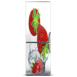 naklejka-na-lodowke-magnetyczna-truskawki-60x180