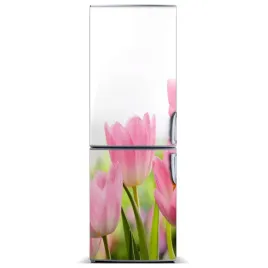 naklejka-magnes-magnes-rozowe-tulipany-60x180