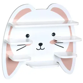 polka-scienna-z-uszami-krolik-mdf-rozowa-do-pokoju-dzieciecego-45cm