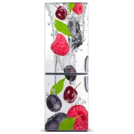 naklejka-na-lodowke-magnetyczna-owoce-lesne-60x180