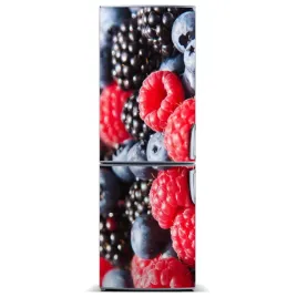 naklejka-na-lodowke-magnetyczna-owoce-lesne-60x180