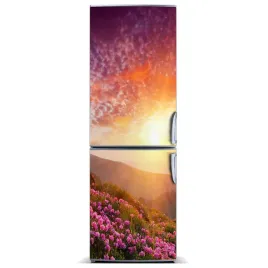 magnes-tapeta-na-lodowke-wiosna-w-gorach-60x180