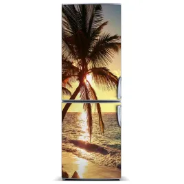 magnes-tapeta-na-lodowke-tropikalna-plaza-60x180