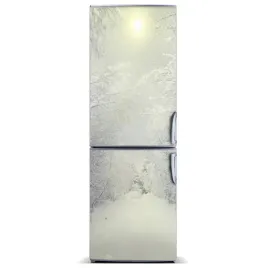 naklejka-na-lodowke-magnetyczna-las-zima-60x180