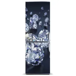 magnes-tapeta-na-lodowke-do-domu-diamenty-60x180