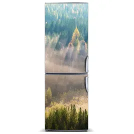 mata-magnetyczna-na-lodowke-mgla-nad-lasem-60x180