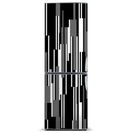 magnes-na-lodowke-czarno-biale-linie-60x180