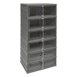 zestaw-6-plastikowych-pojemnikow-organizerow-na-buty-obuwie-ubrania-szary