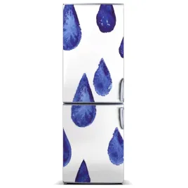 magnes-na-lodowke-niebieskie-krople-60x180