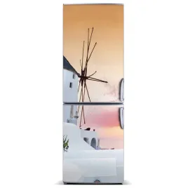 tapeta-magnes-na-lodowke-santorini-grecja-60x180