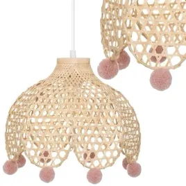 lampa-wiszaca-dla-dzieci-sufitowa-z-pomponami-bambusowa-boho-dekoracyjna