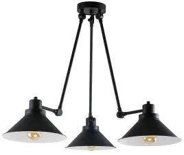 lampa-wiszaca-techno-czarny-bialy-metalowe-klosze-3xe27-lampa-sufitowa-dom