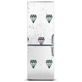 magnes-tapeta-na-lodowke-do-domu-diamenty-60x180