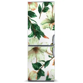 magnes-fototapety-na-lodowke-hibiskus-60x180