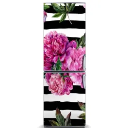 magnes-fototapety-na-lodowke-piwonie-60x180