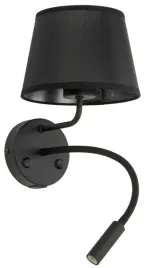 lampa-scienna-regulowany-maja-czarny-abazur-1xe27-1xg9-kinkiet-do-gabinetu