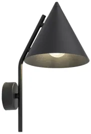 lampa-scienna-cono-czarny-metalowy-klosz-1xe27-kinkiet-do-pokoju-gabinetu