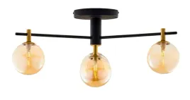 lampa-wiszaca-figaro-czarny-bursztynowy-szklane-klosze-4xg9-lampa-sufitowa