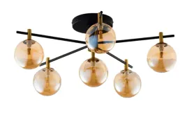 lampa-wiszaca-figaro-czarny-bursztynowy-szklane-klosze-6xg9-lampa-sufitowa