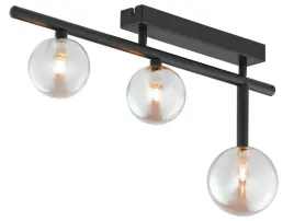 lampa-wiszaca-neptun-czarny-bursztynowy-szklane-klosze-3xg9-lampa-sufitowa