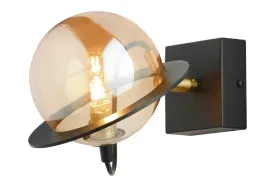 lampa-scienna-planet-czarny-bursztynowy-szklany-klosz-1xg9-kinkiet-pokoj