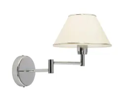 lampa-scienna-regulowany-begamo-srebrny-ecru-abazur-1xe27-kinkiet-pokoj-dom