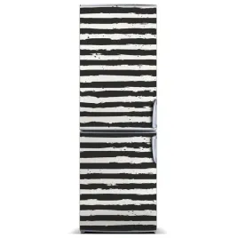 magnes-tapeta-na-lodowke-czarno-biale-paski-60x180