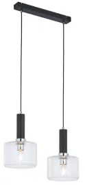 lampa-sufitowa-vanes-srebrny-transparentny-szklane-klosze-2xe27-wiszaca-dom