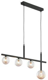 lampa-sufitowa-neptun-czarny-bursztynowy-szklane-klosze-3xg9-lampa-wiszaca