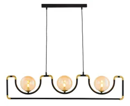 lampa-sufitowa-hanza-czarny-bursztynowy-szklane-klosze-3xg9-lampa-wiszaca