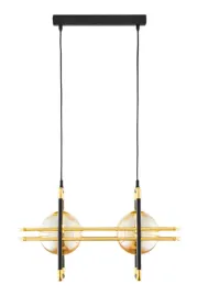 lampa-sufitowa-fiori-czarny-zloty-szklane-klosze-2xg9-lampa-wiszaca-pokoj