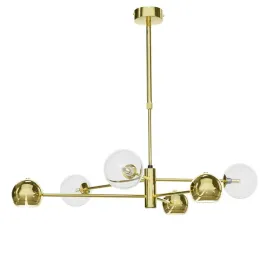 lampa-wiszaca-moka-zloty-transparentny-szklane-klosze-3xg9-3xgu10-zyrandol