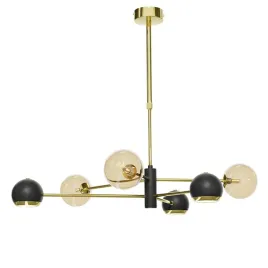 lampa-wiszaca-moka-zloty-mix-bursztynowy-szklane-klosze-3xg9-3xgu10-pokoj