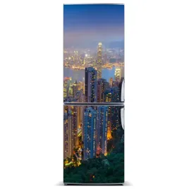 tapeta-magnetyczna-lodowke-hongkong-noca-60x180