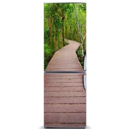 tapeta-magnes-na-lodowke-sciezka-w-dzungli-60x180