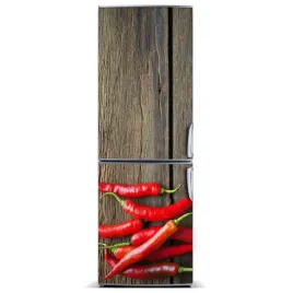 fototapeta-magnesowa-na-lodowke-papryczki-chilli