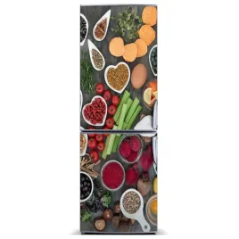 fototapeta-magnesowa-na-lodowke-zdrowa-zywnosc
