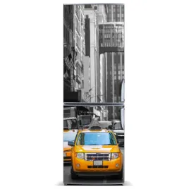 tapeta-na-lodowke-taksowki-nowy-jork-60x180