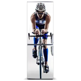 tapeta-magnes-na-lodowke-sport-rowerzysta-60x180
