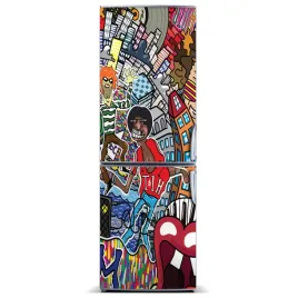 tapeta-magnetyczna-lodowke-muzyczny-kolaz-60x180