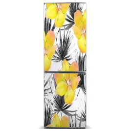 magnes-magnes-na-lodowke-tropikalne-kwiaty-60x180