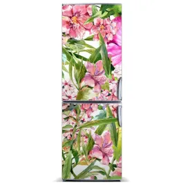 magnes-magnes-na-lodowke-tropikalne-kwiaty-60x180