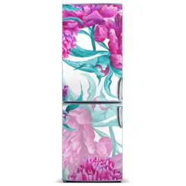 magnes-fototapety-na-lodowke-piwonie-60x180