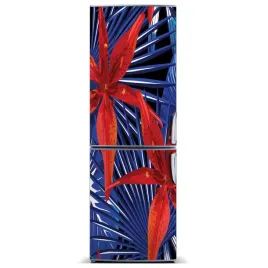 magnes-magnes-na-lodowke-tropikalne-kwiaty-60x180