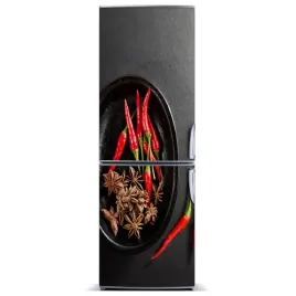 fototapeta-magnesowa-na-lodowke-papryczki-chilli