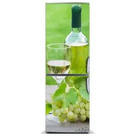 fototapeta-magnesowa-na-lodowke-winogrona-i-wino