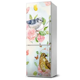 mata-magnetyczna-na-lodowke-ptaki-motyle-roze-xl