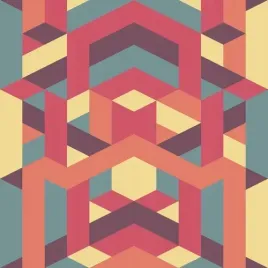 fototapeta-lateks-na-wymiar-geometryczna-mozaika